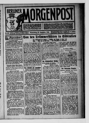 Berliner Morgenpost vom 31.12.1908