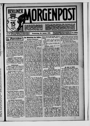 Berliner Morgenpost on Jan 28, 1909