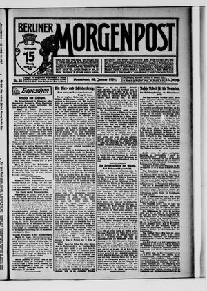 Berliner Morgenpost vom 30.01.1909
