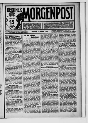 Berliner Morgenpost vom 02.02.1909