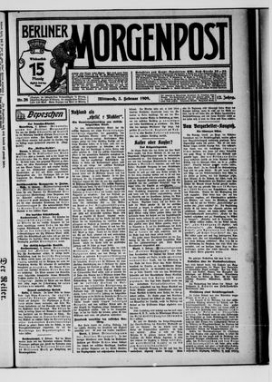 Berliner Morgenpost vom 03.02.1909
