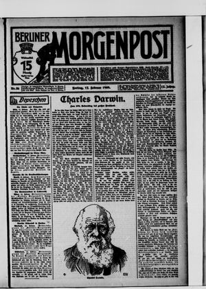 Berliner Morgenpost vom 12.02.1909