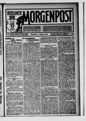 Berliner Morgenpost vom 17.02.1909