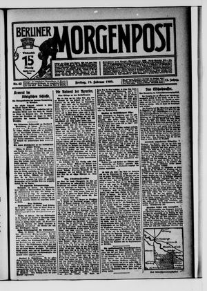 Berliner Morgenpost vom 19.02.1909