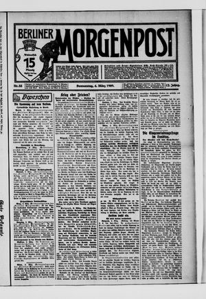 Berliner Morgenpost vom 04.03.1909