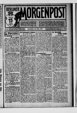 Berliner Morgenpost vom 20.03.1909
