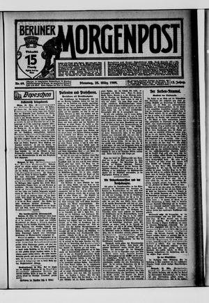 Berliner Morgenpost vom 23.03.1909