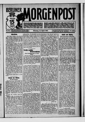 Berliner Morgenpost vom 13.04.1909