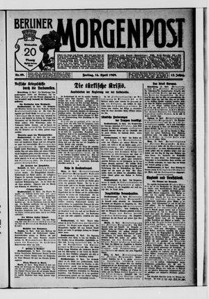 Berliner Morgenpost vom 16.04.1909