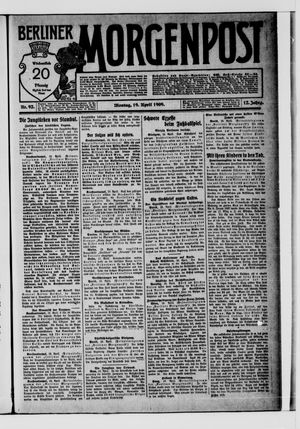 Berliner Morgenpost vom 19.04.1909