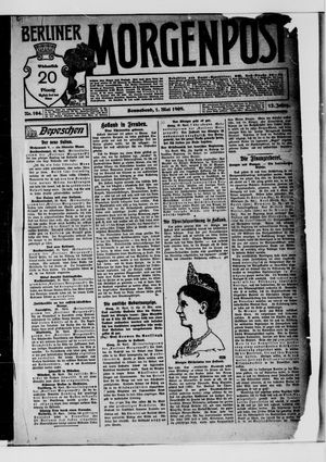 Berliner Morgenpost vom 01.05.1909