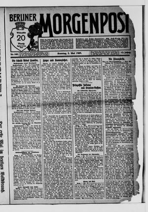 Berliner Morgenpost vom 02.05.1909