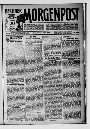 Berliner Morgenpost on May 6, 1909