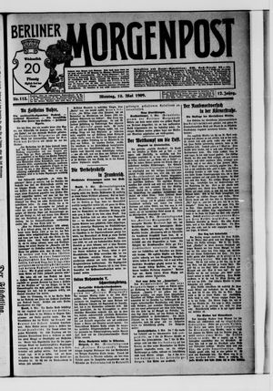 Berliner Morgenpost vom 10.05.1909