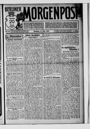 Berliner Morgenpost vom 11.05.1909
