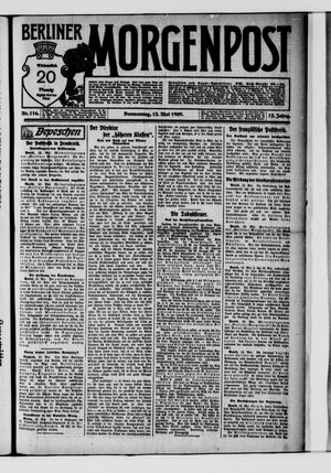 Berliner Morgenpost vom 13.05.1909