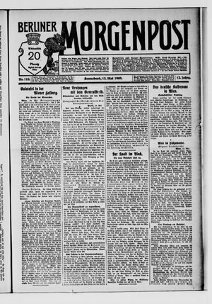Berliner Morgenpost vom 15.05.1909