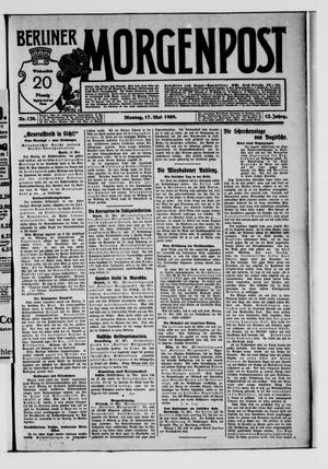 Berliner Morgenpost vom 17.05.1909
