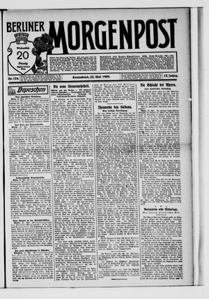 Berliner Morgenpost vom 22.05.1909