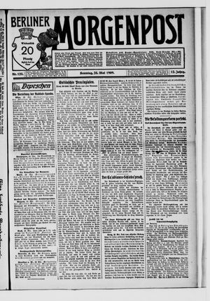 Berliner Morgenpost vom 23.05.1909
