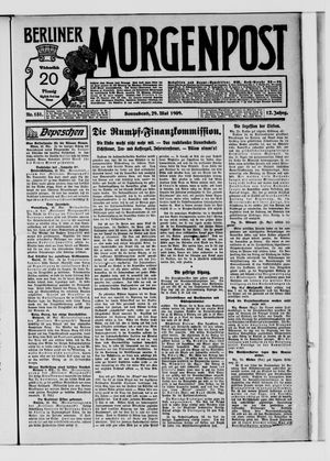 Berliner Morgenpost vom 29.05.1909