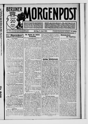 Berliner Morgenpost vom 11.06.1909