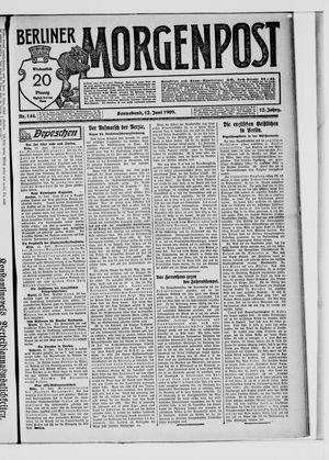 Berliner Morgenpost vom 12.06.1909