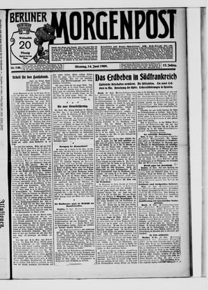 Berliner Morgenpost vom 14.06.1909