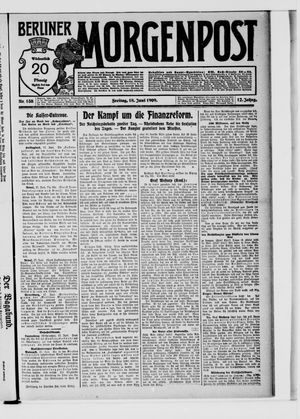 Berliner Morgenpost vom 18.06.1909