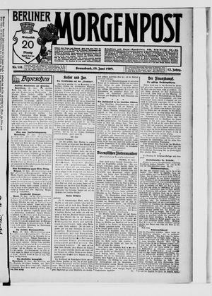 Berliner Morgenpost on Jun 19, 1909
