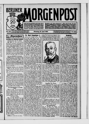 Berliner Morgenpost vom 22.06.1909