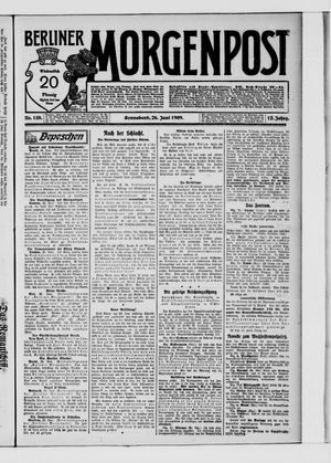 Berliner Morgenpost vom 26.06.1909