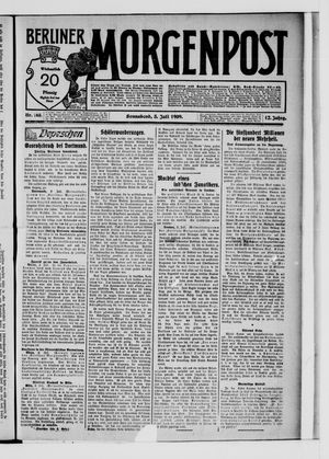 Berliner Morgenpost vom 03.07.1909