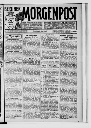 Berliner Morgenpost vom 06.07.1909