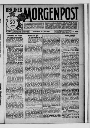 Berliner Morgenpost vom 17.07.1909
