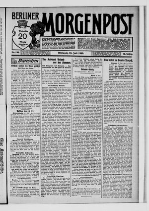 Berliner Morgenpost vom 28.07.1909