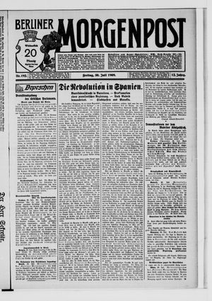 Berliner Morgenpost vom 30.07.1909
