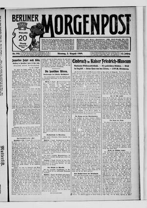 Berliner Morgenpost vom 02.08.1909
