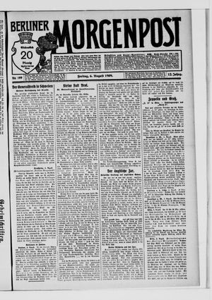 Berliner Morgenpost vom 06.08.1909