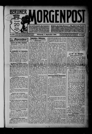 Berliner Morgenpost vom 01.09.1909