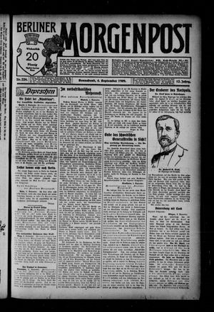 Berliner Morgenpost vom 04.09.1909