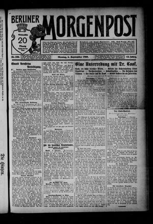 Berliner Morgenpost vom 06.09.1909