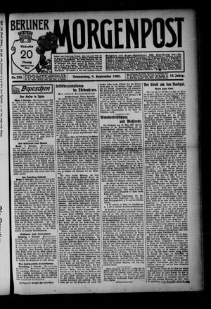 Berliner Morgenpost vom 09.09.1909