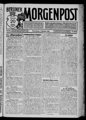 Berliner Morgenpost vom 07.10.1909