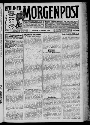 Berliner Morgenpost vom 13.10.1909