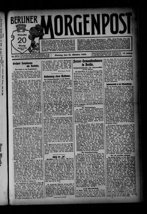 Berliner Morgenpost vom 18.10.1909