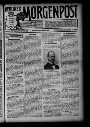 Berliner Morgenpost vom 26.10.1909