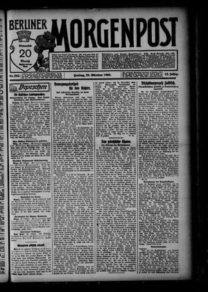 Berliner Morgenpost vom 29.10.1909