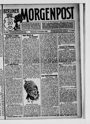 Berliner Morgenpost vom 03.11.1909