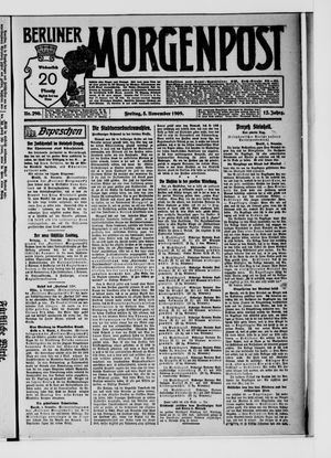 Berliner Morgenpost vom 05.11.1909